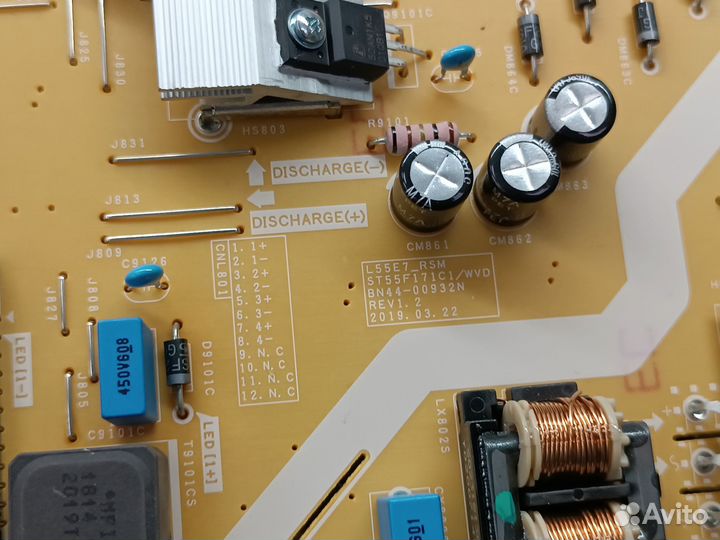Телевизор Samsung UE55TU8300U (запчасти)