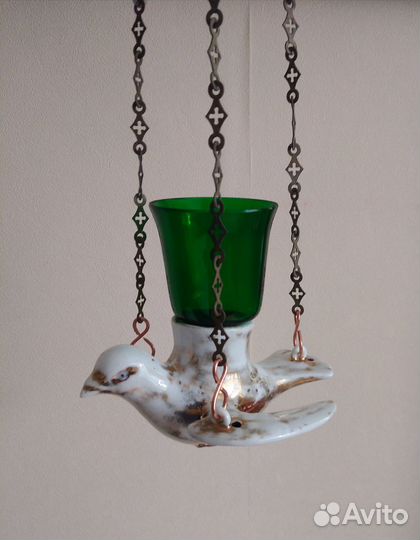 Лампадка фарфор Кузнецов