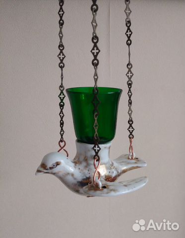 Лампадка фарфор Кузнецов