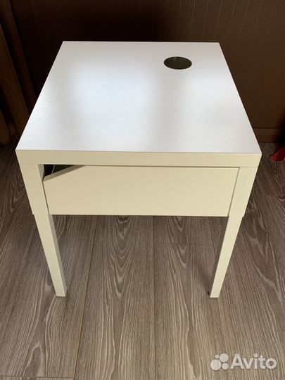 Тумба прикроватная IKEA белая