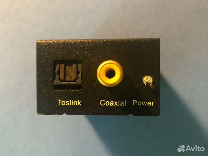 Конвертер аудио Toslink / coaxial / RCA