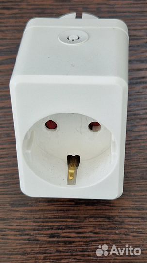 Умная розетка hiper Iot P09 EU Wi-Fi белый