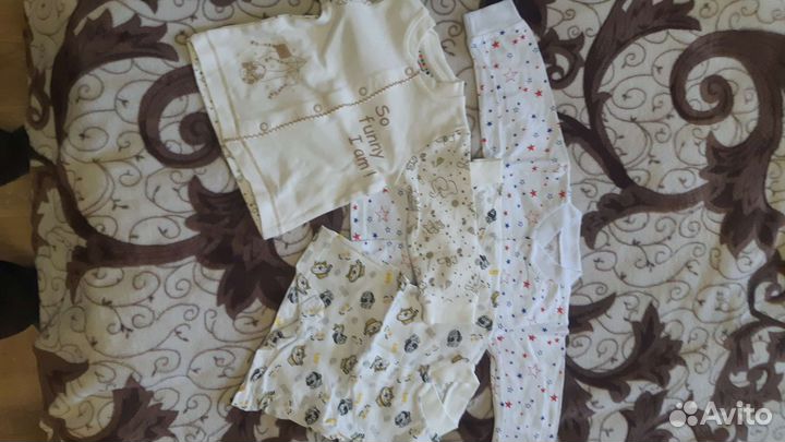 Детская одежда для новорожденных пакетом