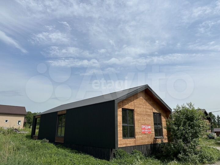 Коттедж 104 м² на участке 5 сот.