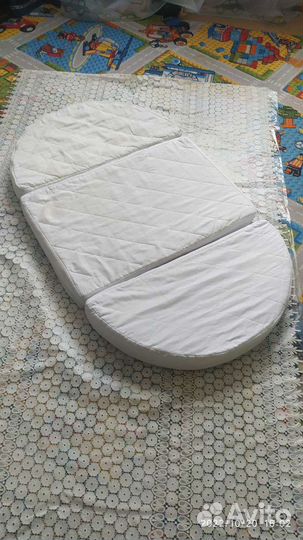 Матрас детский круглый и овальный