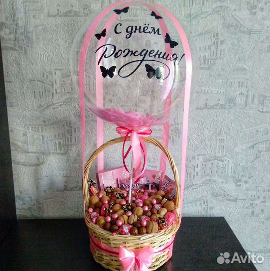 Букет с шаром