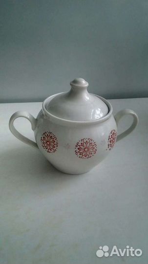 Тарелки глубокие ссср, сахарница