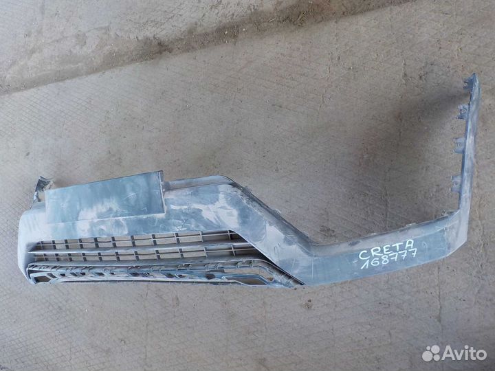 Накладка на бампер Hyundai Creta передняя