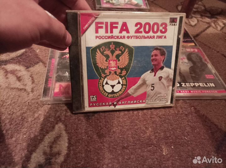 Компьютерная игра диск FIFA 2003