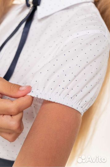 Блузка школьная 134р