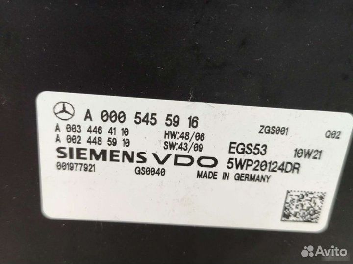 Блок управления АКПП Mercedes