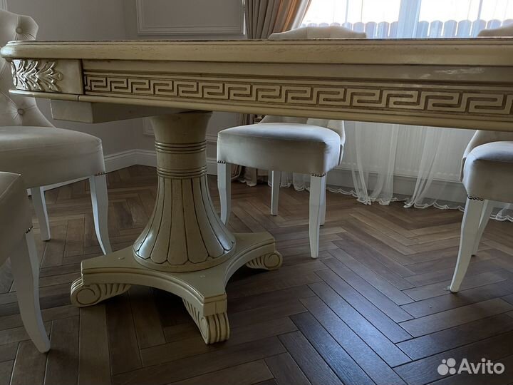 Стол обеденный овальный раздвижной бу 350/110