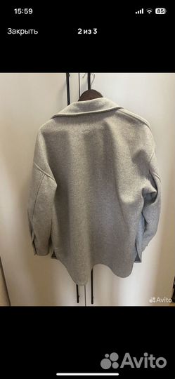 Куртка рубашка hm