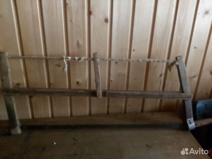 Старинная лучковая пила