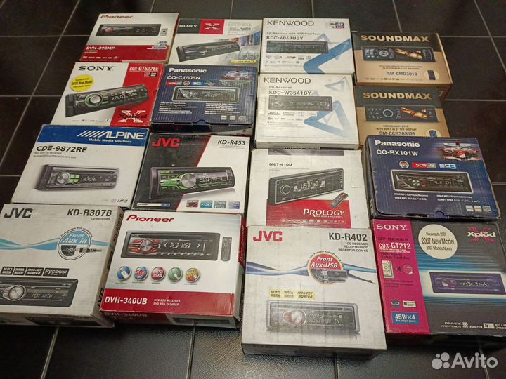 Магнитола pioneer, sony