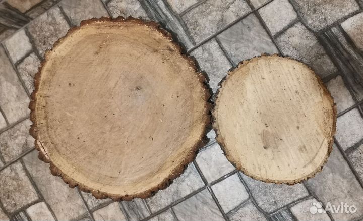 Спилы дерева карагач