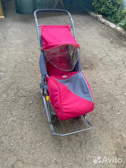 Детские зимние санки