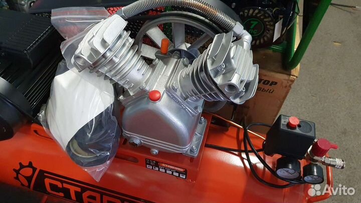 Воздушный компрессор 100 литровый