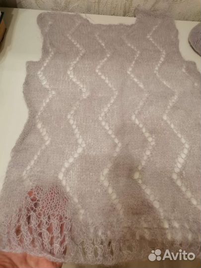 Пряжа кид мохер на шелке