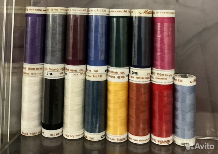 Нитки Mettler для машинного и ручного квилтинга