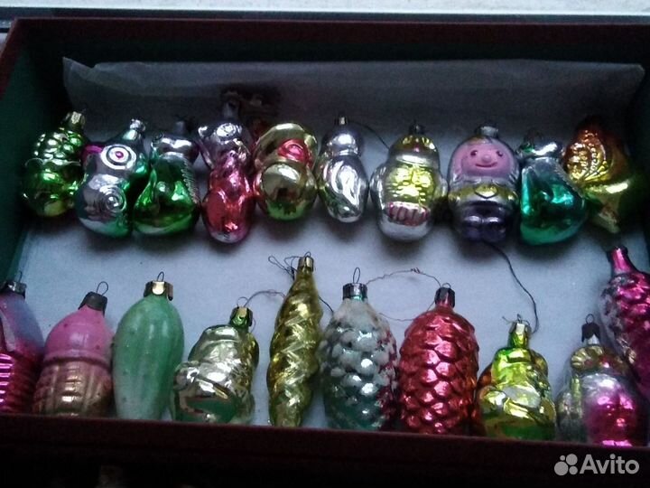Ёлочные игрушки СССР 70-80год