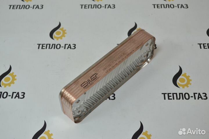 Теплообменник вторичный гвс 12 пл. котла Baxi