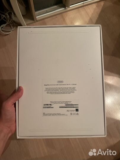 Коробка iPad 12.9 6th generation pro