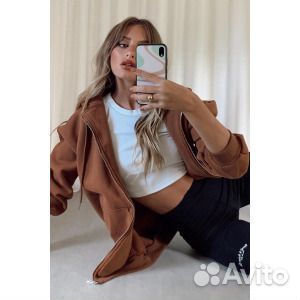 Толстовка Madmext, коричневый