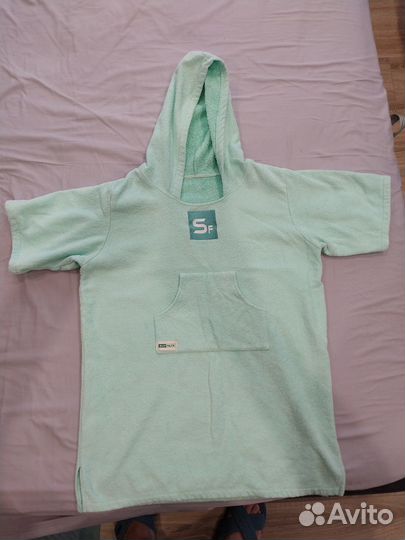 Пончо пляжное детское