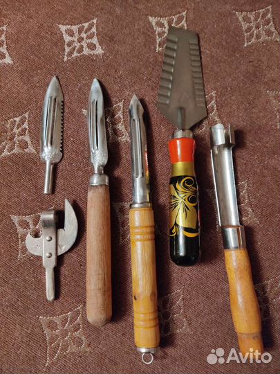 Нож СССР для фигурной нарезки масла, другие