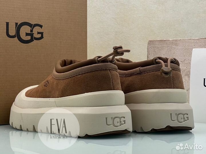 Женские Мужские Ugg слипоны Tasman Hybrid Whitecap