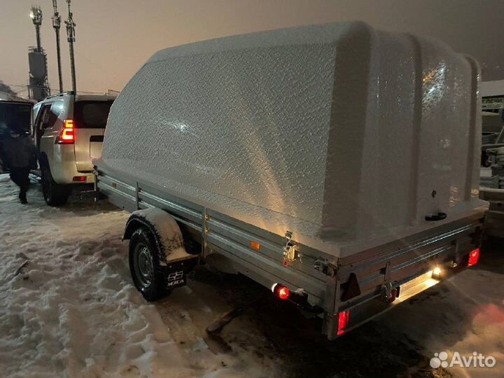 Прицеп легковой двухосный 3,4*1,8. Качество