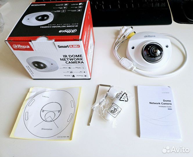 Камера Dahua IPC-hdbw2431FP-AS-S2 (2.8мм) белая