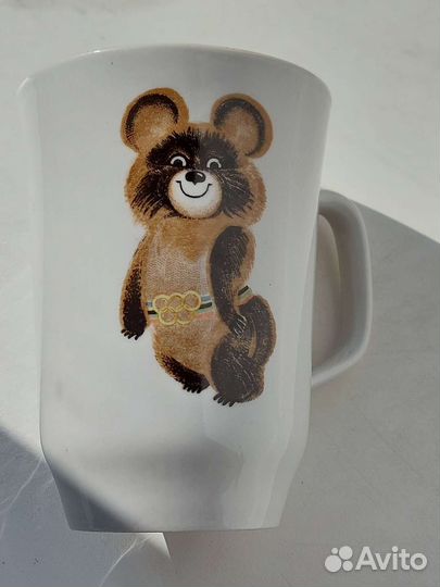 Бокал из фарфора олимпиада СССР