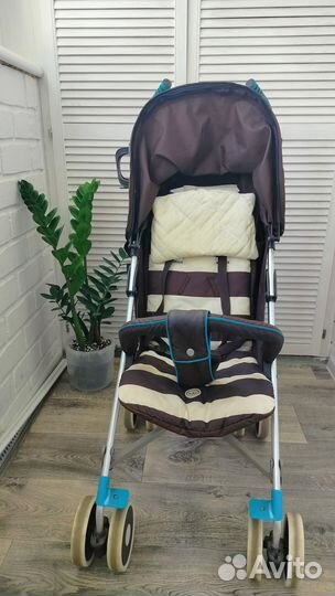 Коляска трость Happy Baby Cindy brown