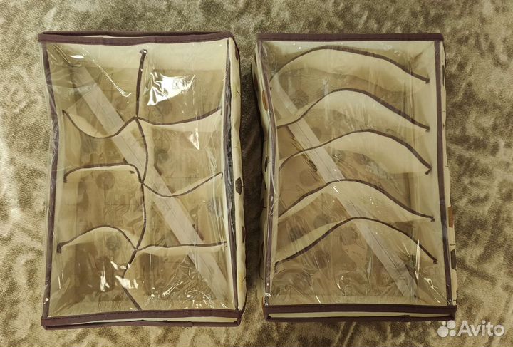 Органайзеры (боксы) тканевые для хранения вещей