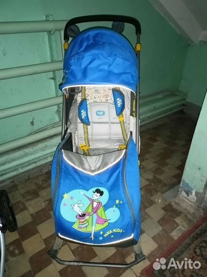 Санки коляска ника