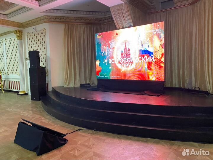 Аренда светодиодного экрана и телевизоров