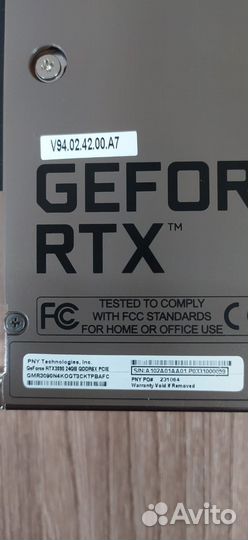 Видеокарта GeForce rtx3090