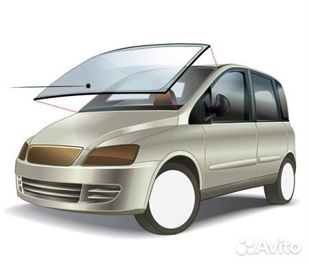 Стекло лобовое на Kia