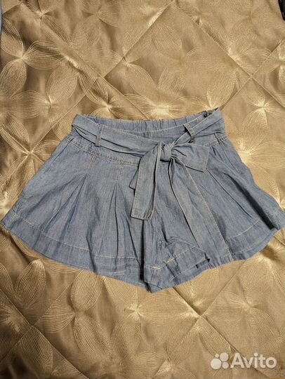 Костюм летний джинсовый, размер 128