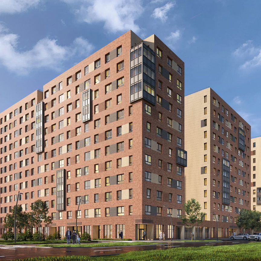 1-к. квартира, 32,9 м², 5/12 эт.