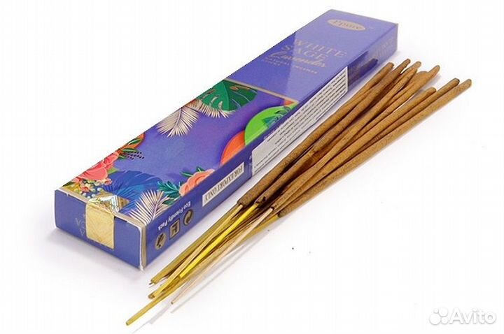 Благовония белый шафран и лаванда Ppure White Sage