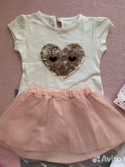 Детские вещи пакетом для девочек 1-2 годика