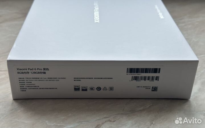 Xiaomi Mi Pad 6 Pro 128GB Global Новый (Черный)