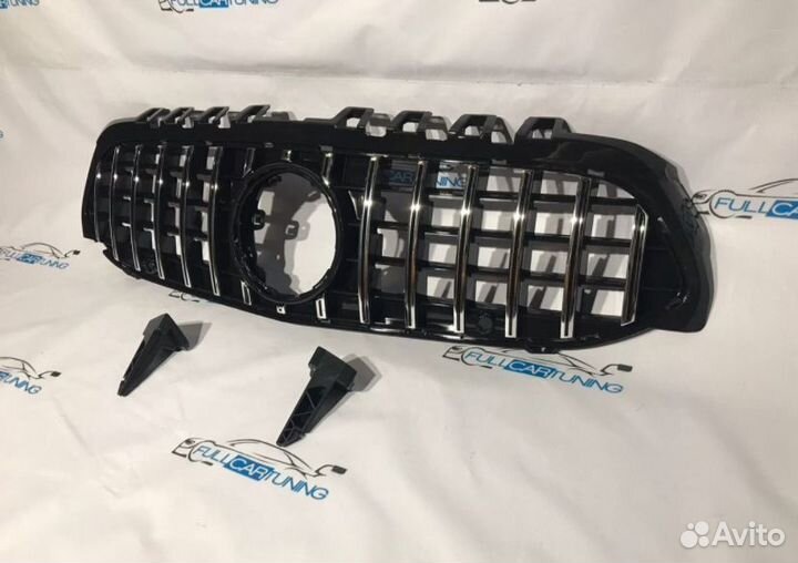 Решетка Mercedes A w177 GT 2018-2020 хром