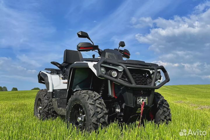 Квадроцикл BRP (odes pathcross) MAX 800 серый