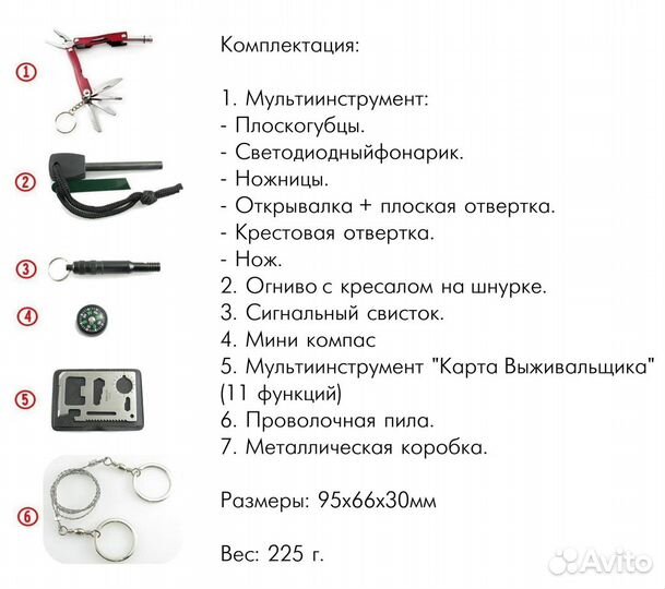 Набор SOS для выживания