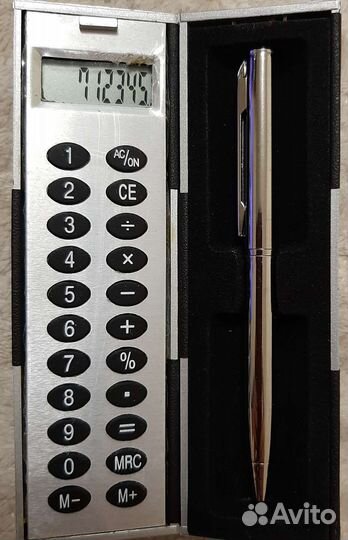 Калькулятор складной с ручкой