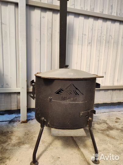 Казан с печью